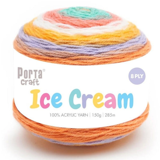 Ice Cream Yarn 150g 8ply - Morning Dew