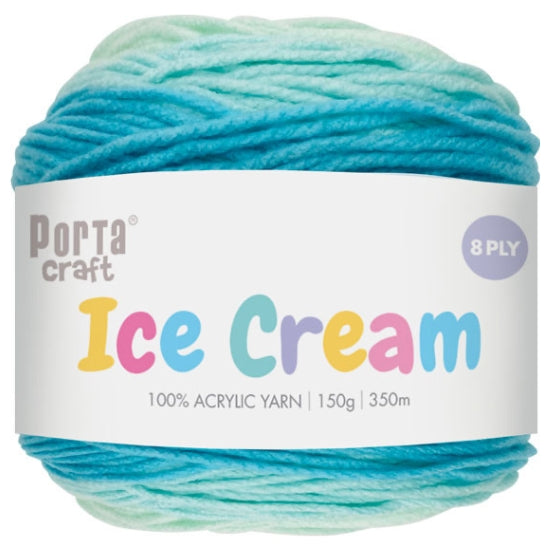 Ice Cream Yarn 150g 8ply - One Fine Day