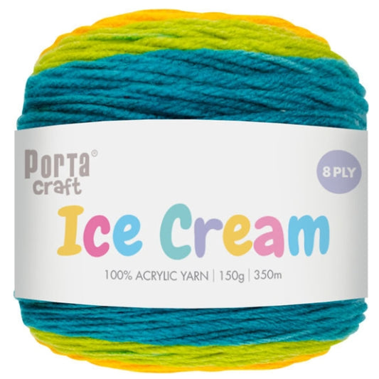 Ice Cream Yarn 150g 8ply - Sherbert