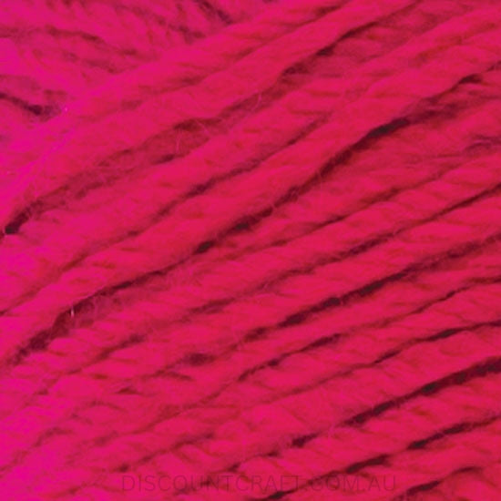 Acrylic Yarn 100g 189m 8ply - Cerise