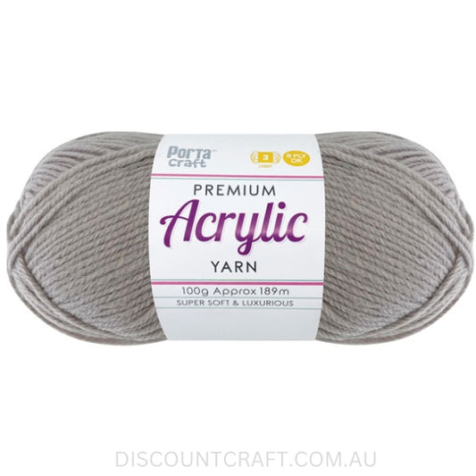 Acrylic Yarn 100g 189m 8ply - Fawn