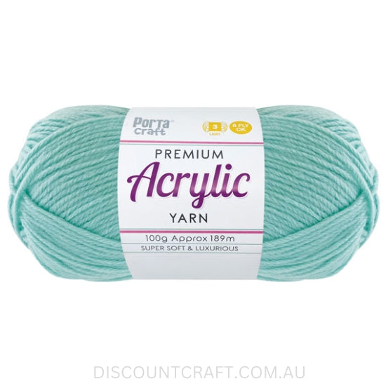 Acrylic Yarn 100g 189m 8ply - Mintox