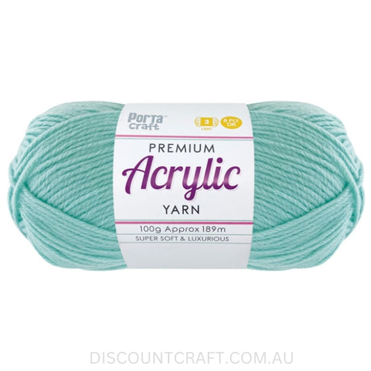 Acrylic Yarn 100g 189m 8ply - Mintox