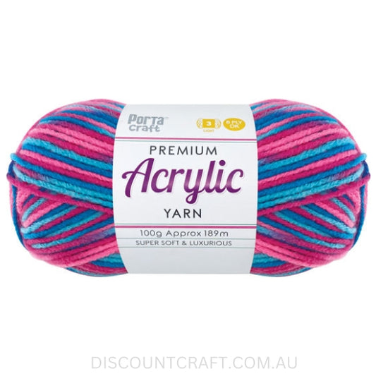 Acrylic Yarn 100g 189m 8ply - Enchantment