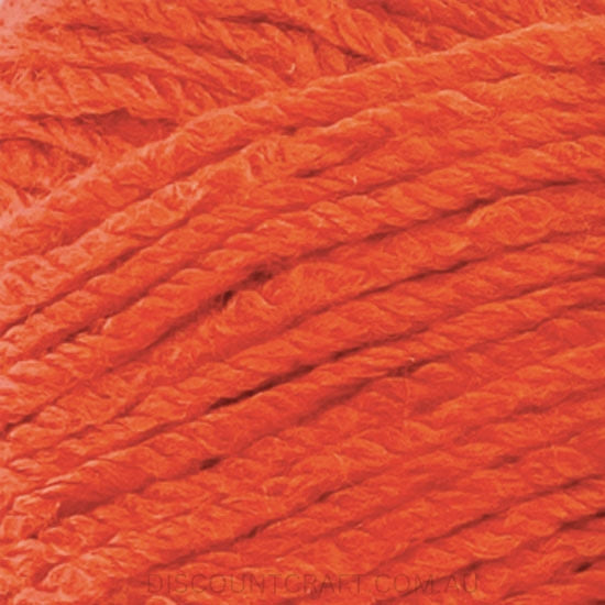 Acrylic Yarn 100g 189m 8ply - Pumpkin