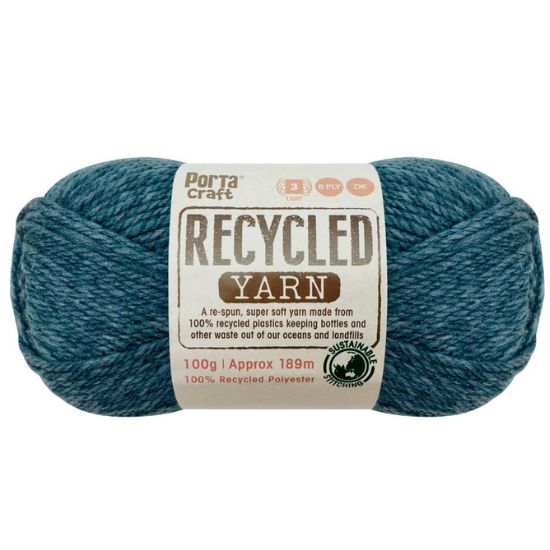 Recycled Yarn 100g 8ply - Stormfront Melange