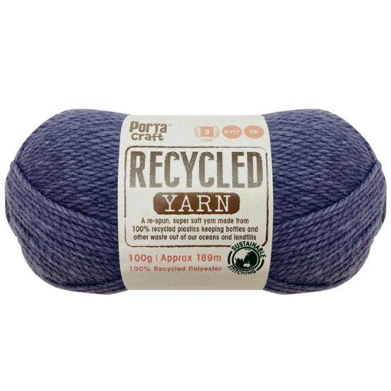 Recycled Yarn 100g 8ply - Sumac Melange