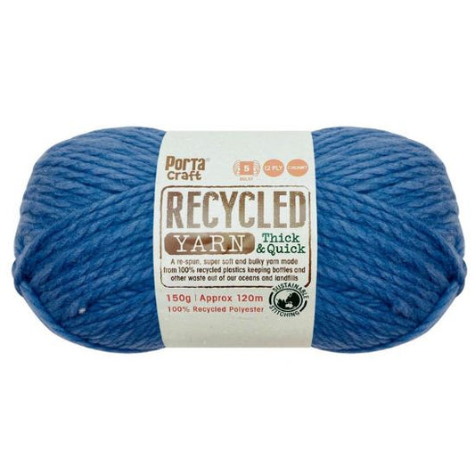 Recycled Yarn 150g 12ply - Bluestone Melange