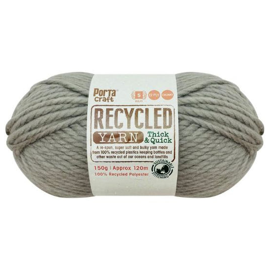 Recycled Yarn 150g 12ply - Stone Melange