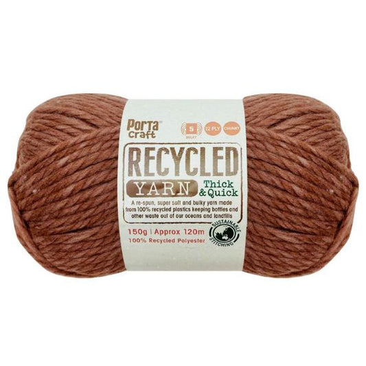 Recycled Yarn 150g 12ply - Tamarind Melange