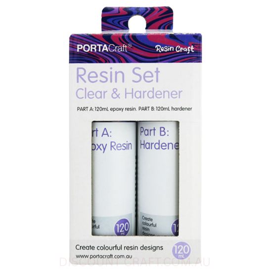 Resin Set - 120ml Epoxy & Hardener