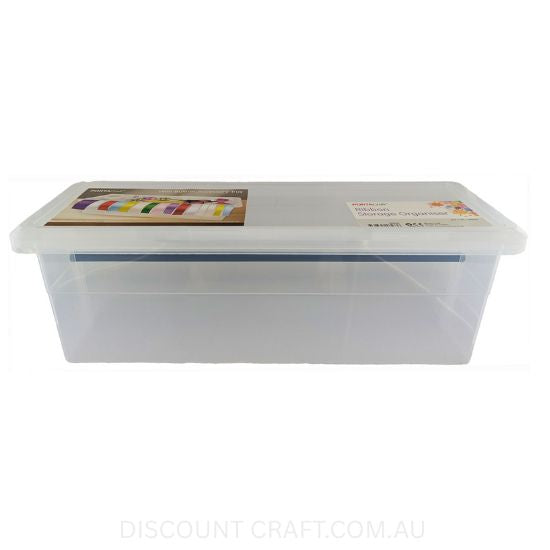 Ribbon Storage Box 405x140x140mm - Discount Craft