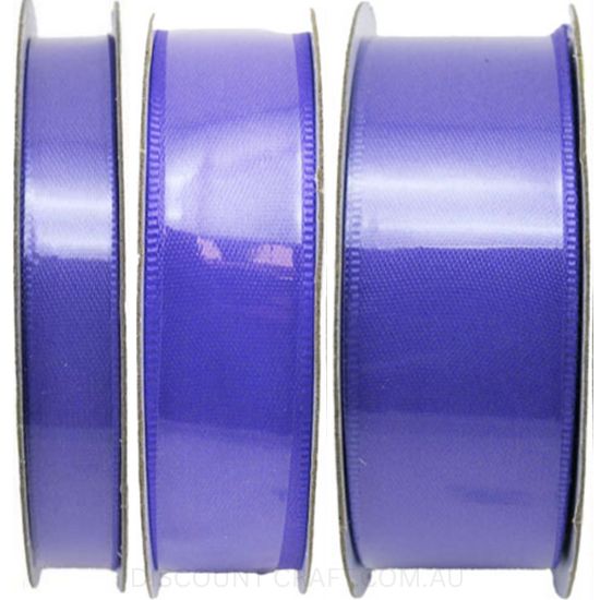 Double Sided Satin Ribbons - Purple