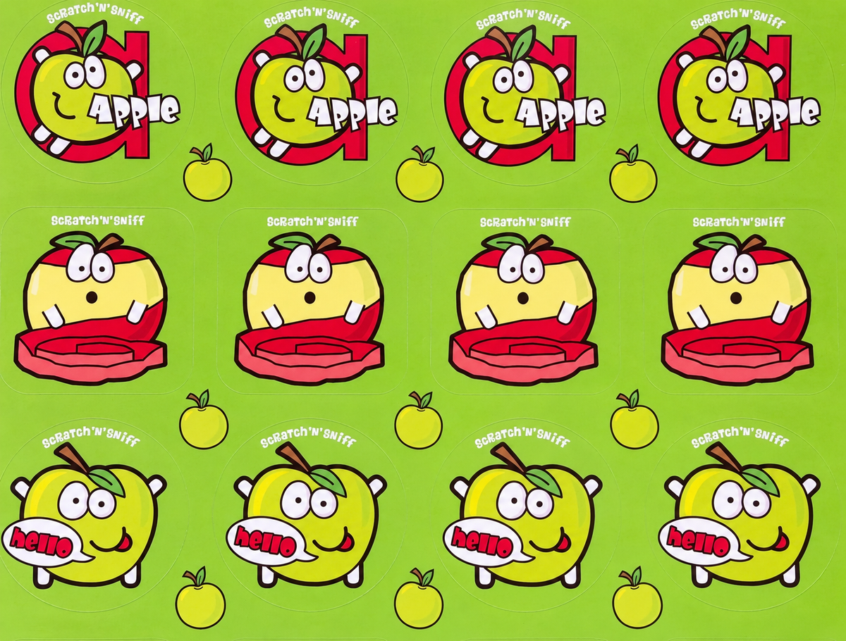 Smelly Stickers - Apple Scent