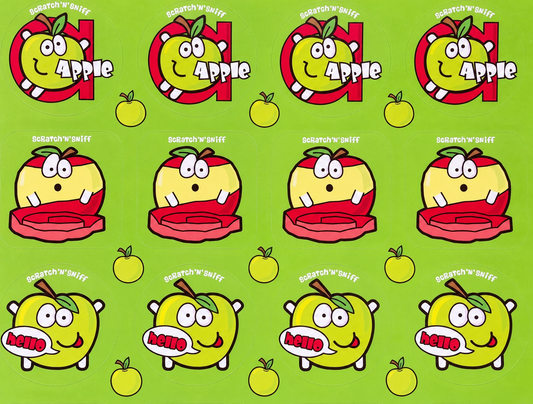Smelly Stickers - Apple Scent