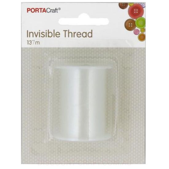 Invisible Thread 137m Spool - Discount Craft
