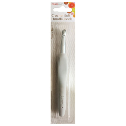 Soft Handle Crochet Hook 9mm