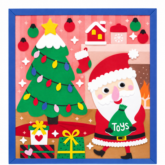 Santa Foam Picture Christmas Craft Kit