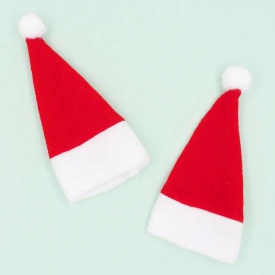 Mini Santa Hats 4pk