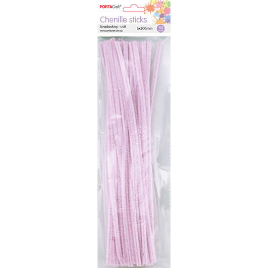 Craft Pipe Cleaners Australia Light Pink 
