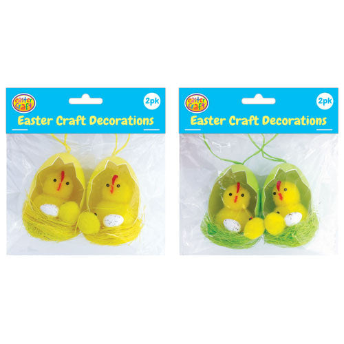 Hanging Hatching Easter Chick Decorations