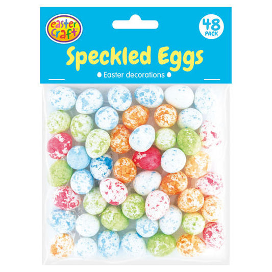 Speckled Decorative Easter Eggs - 48 Pack