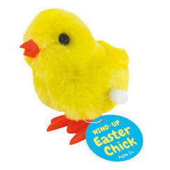 Wind Up Jumping Easter Chick Toy 8.5cm