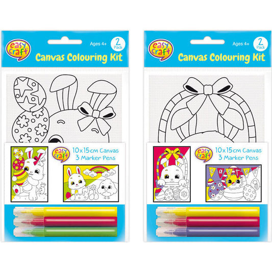 Easter Colour In Mini Canvas Art Set