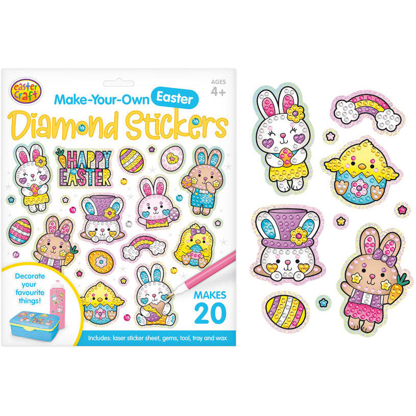 Make Your Own Easter Diamond Sticker Craft Kit