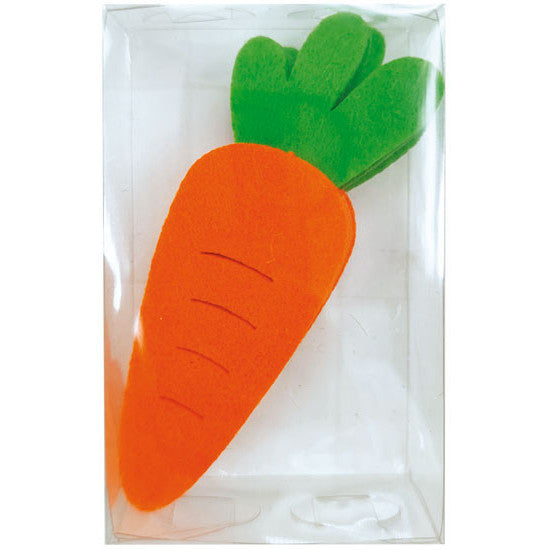 Felt Straight Carrots 10.5cm - 5 Pack