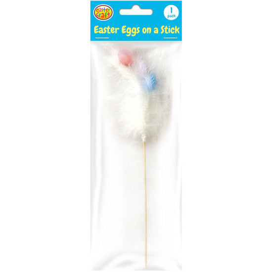 Feather Egg Cluster Pick 23cm