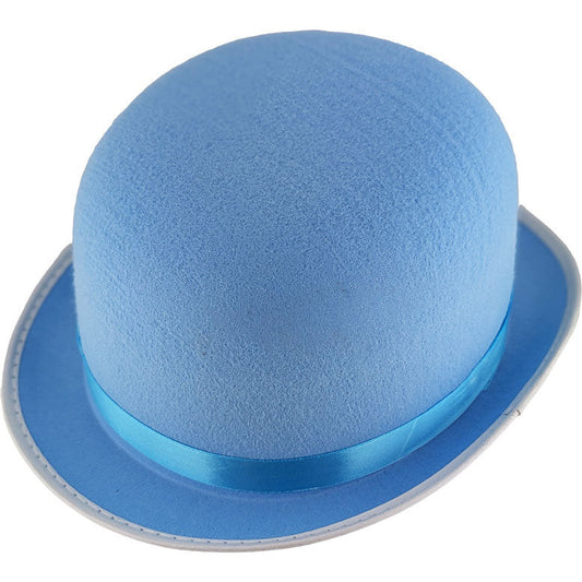 Easter Felt Bowler Hat 26cm - Blue