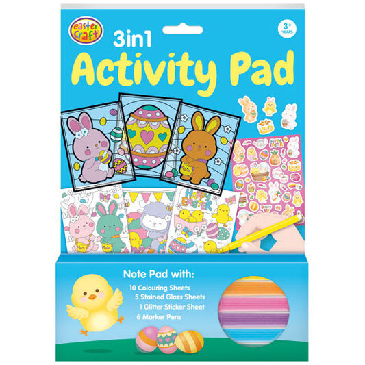 3 in 1 Easter Activity Pad