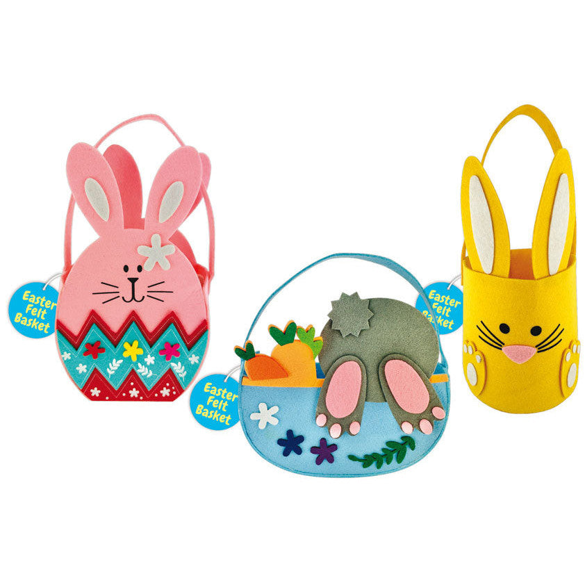 Easter Egg Hunt Felt Basket (1pcs)