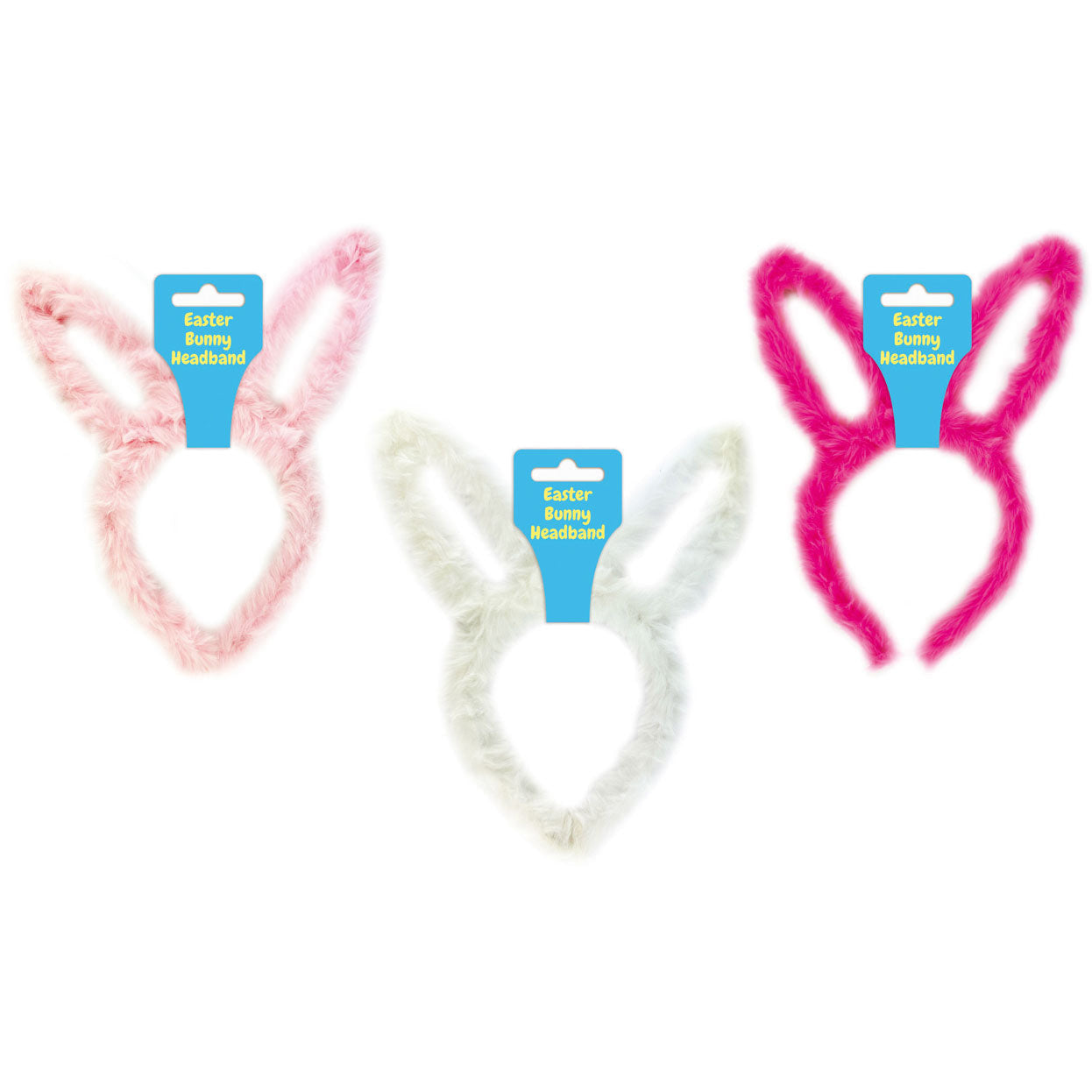 Easter Fluffy Bunny Ears Headband