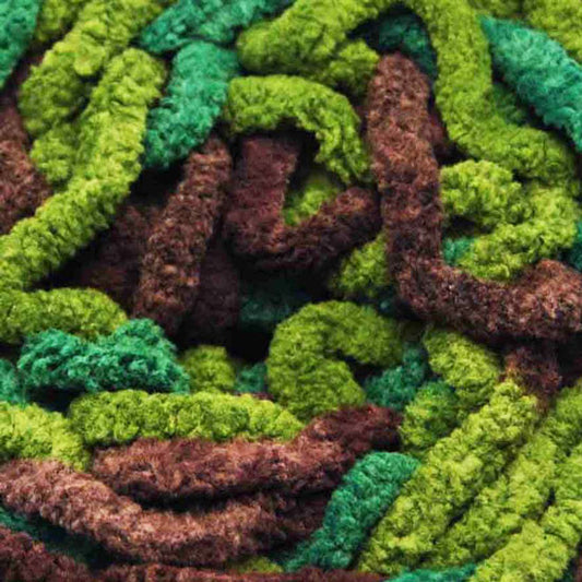 Chenille Blanket Yarn 100g 80m 12ply - Enchanted Forest