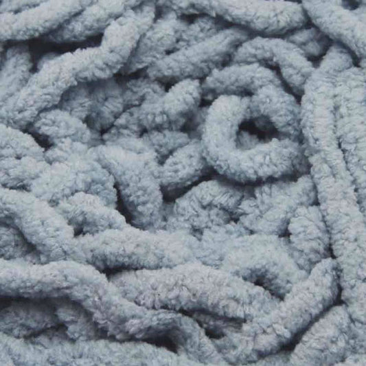 Chenille Blanket Yarn 100g 80m 12ply -  Grey