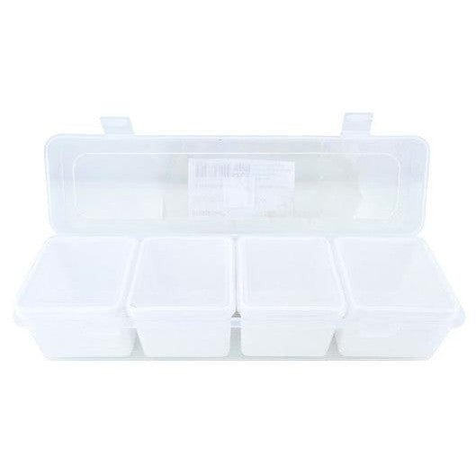 Storage Organiser with 4 Removable Boxes 230x60x65mm