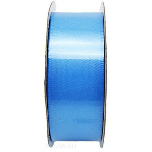 Satin Ribbon Double Sided - Light Blue - 6mm x 8 metres
