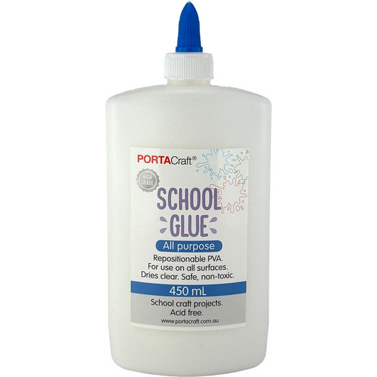 All Purpose School PVA Glue 450ml
