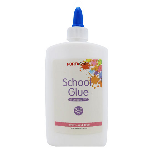 School Glue All Purpose PVA 240ml