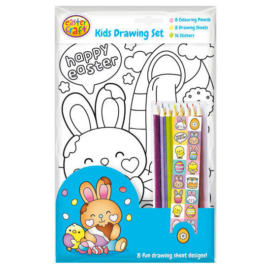 Easter Colouring In Activity Set - 8 Sheets