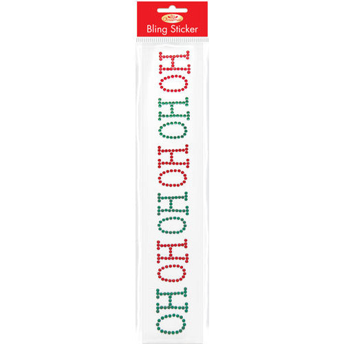 Ho Ho Ho Bling Stickers