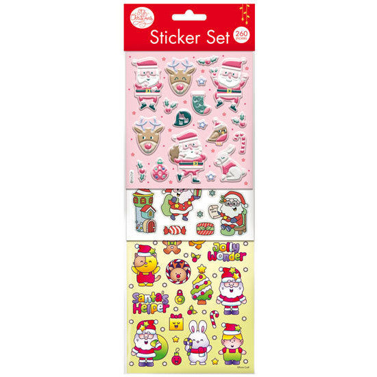 Christmas 3D & Laser Sticker Mega Pack