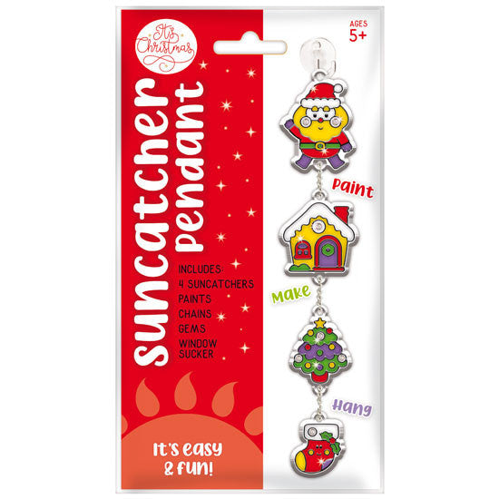 Christmas Suncatcher Pendant Craft Kit