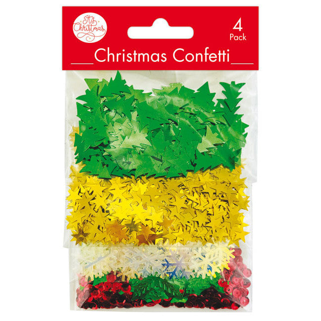 Christmas Confetti 4 Bag Set