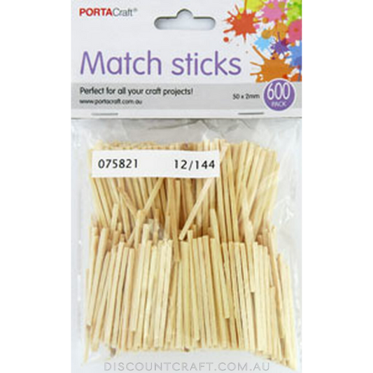 Match Sticks 600pc - Natural