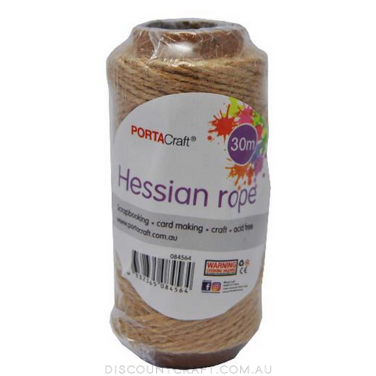Hessian Rope 30m