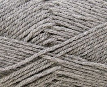 Acrylic Yarn 100g 189m 8ply - Silver Grey