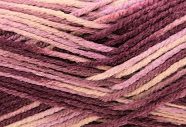 Acrylic Yarn 100g 189m 8ply - Variegated Berry